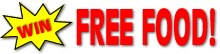 Win FREE FOOD!